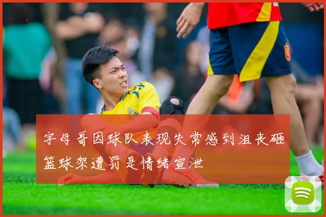 字母哥因球队表现失常感到沮丧砸篮球架遭罚是情绪宣泄